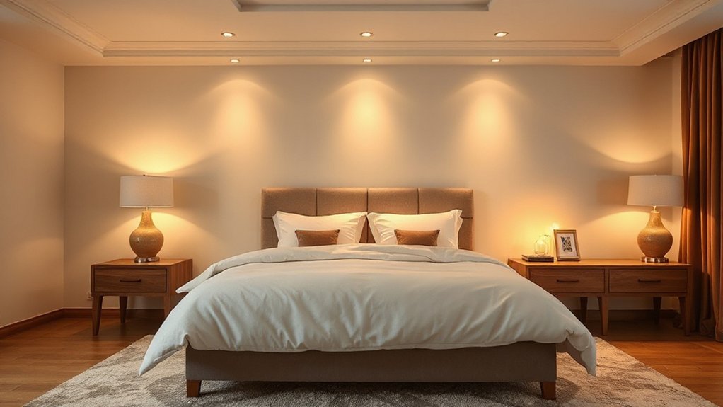 adjustable warm ambient lighting