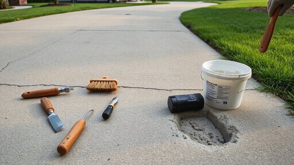 affordable driveway repair tools