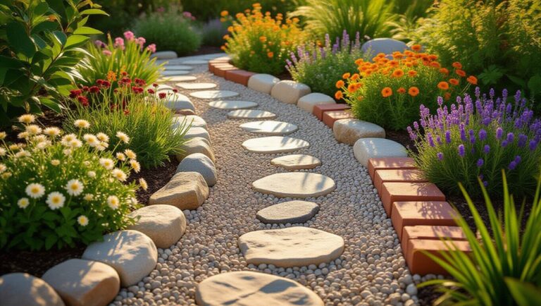 affordable sunny rock garden