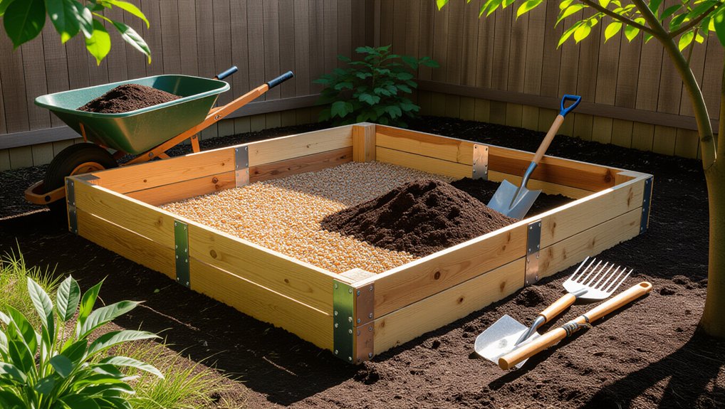 build raised garden beds