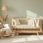 calm nursery interior design