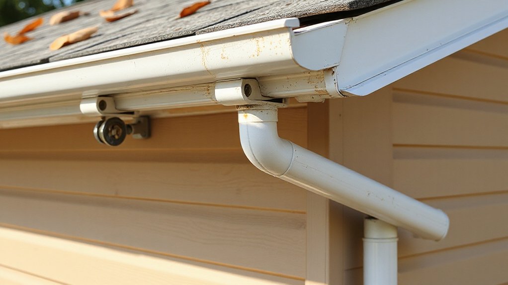 check gutter bracket integrity