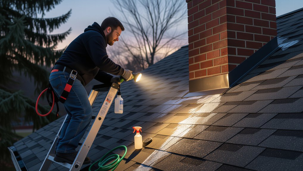 chimney and vent leak detection
