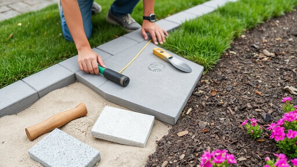 choose appropriate durable edging stones