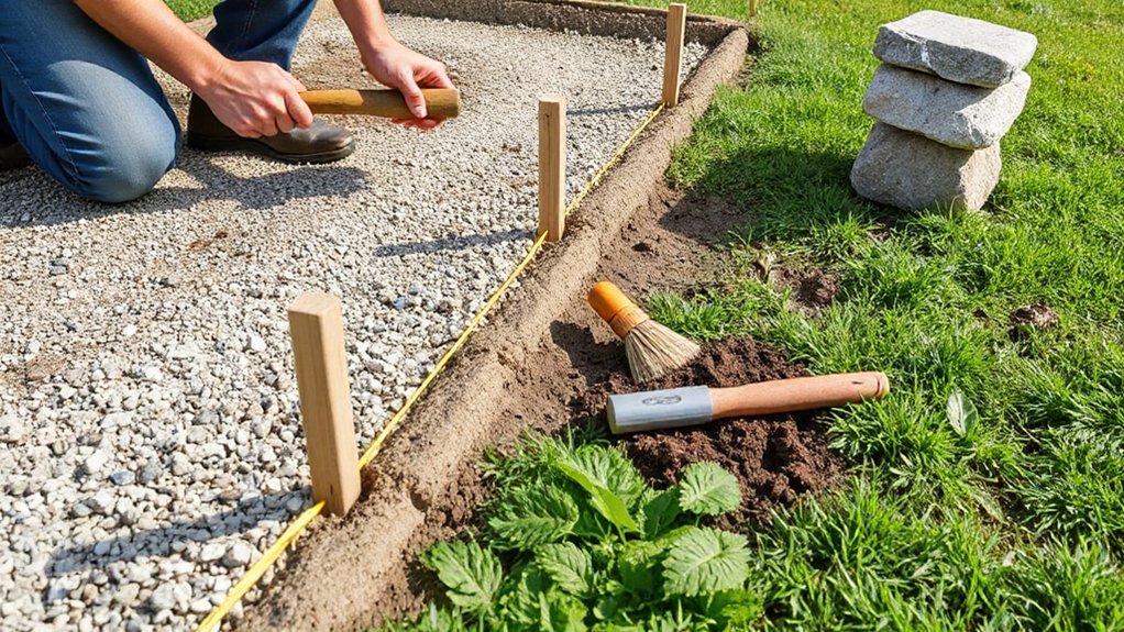 compact level drainable base