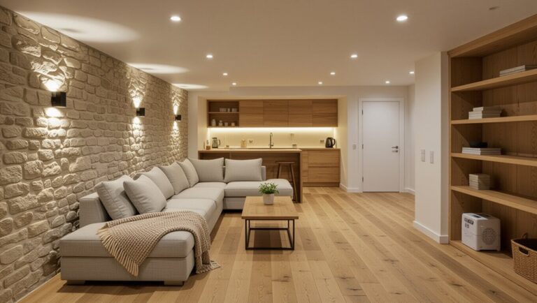 convert cellar into living space