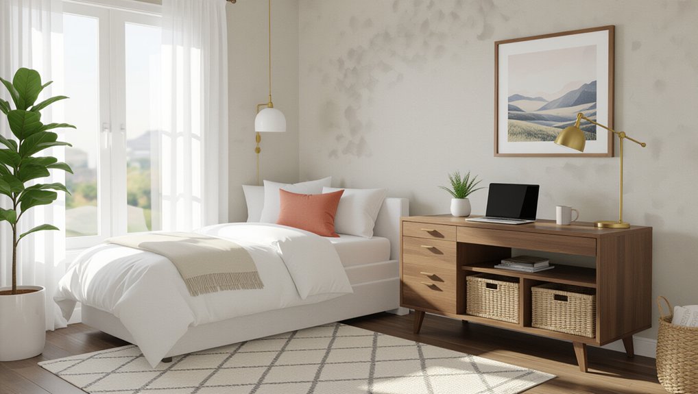 converting spare room into guest space