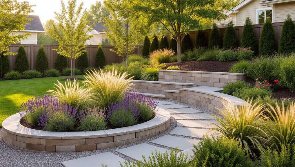 create elevated garden features