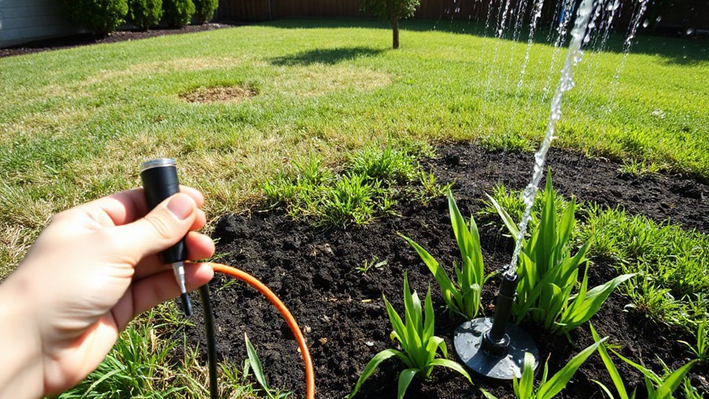 deep infrequent watering encourages roots