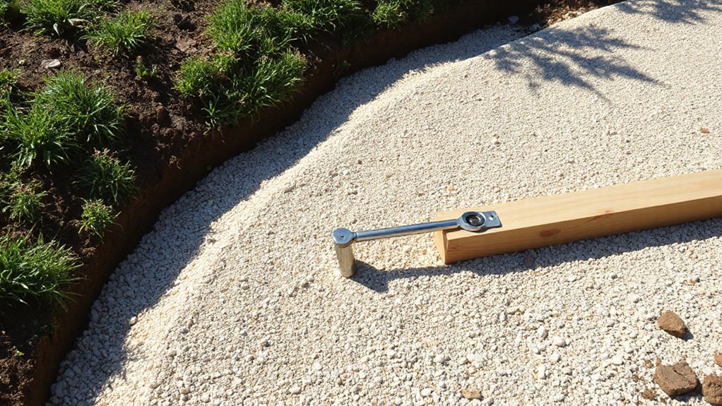 dig mark excavate compact