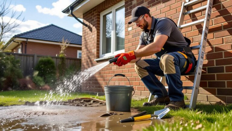diy downpipe cleaning method