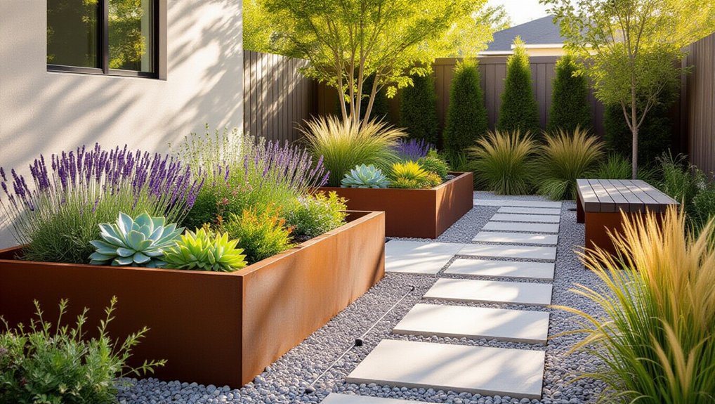 easy care small garden