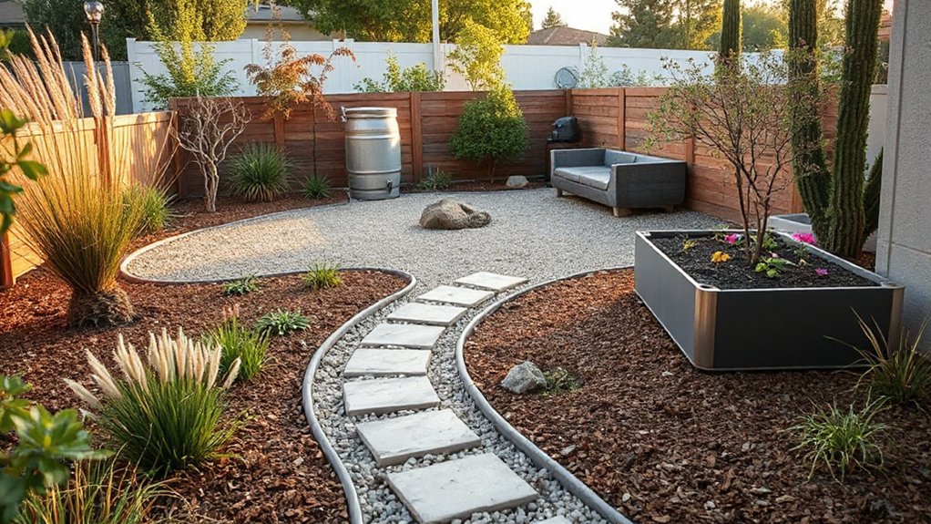 efficient organized yard planning