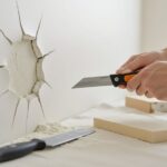 fixing impact damaged drywall
