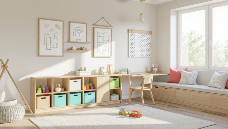 flexible child friendly play space