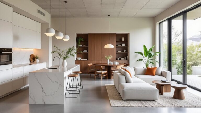 flexible open living design