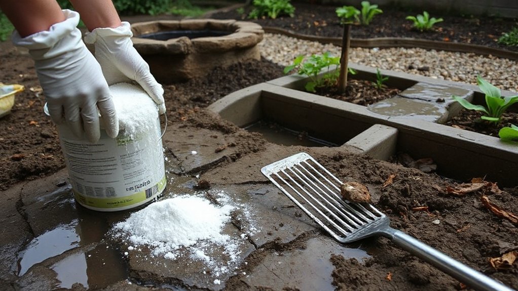 gypsum improves specific clay drainage