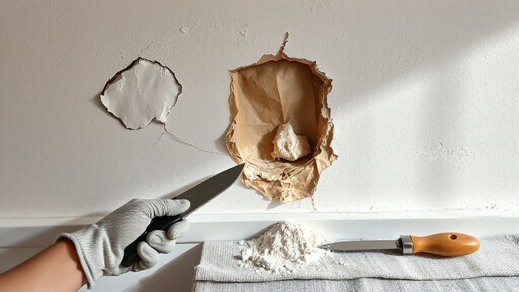identify plasterboard failure modes