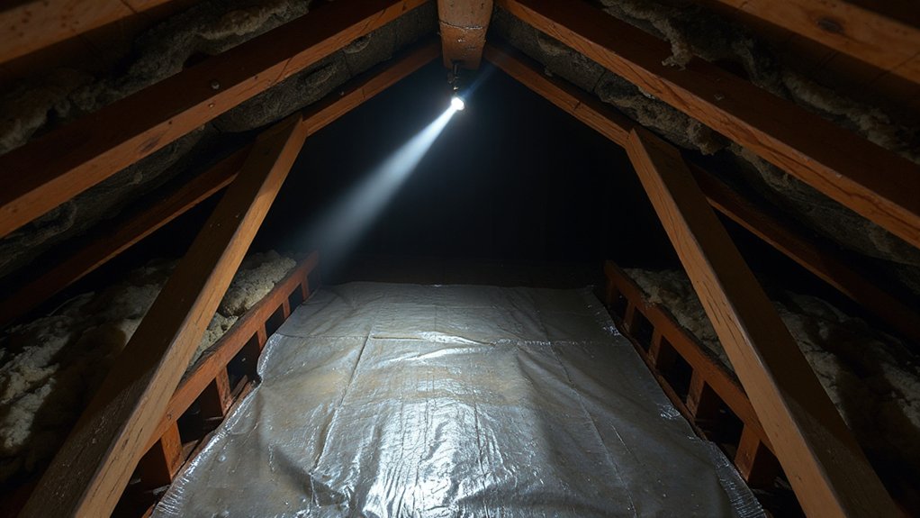 inspect attic for moisture