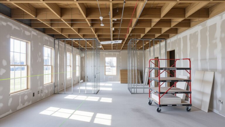internal room partition redesign