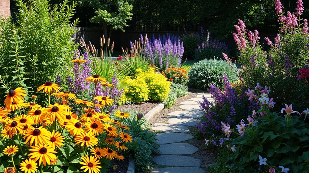match perennials to sun