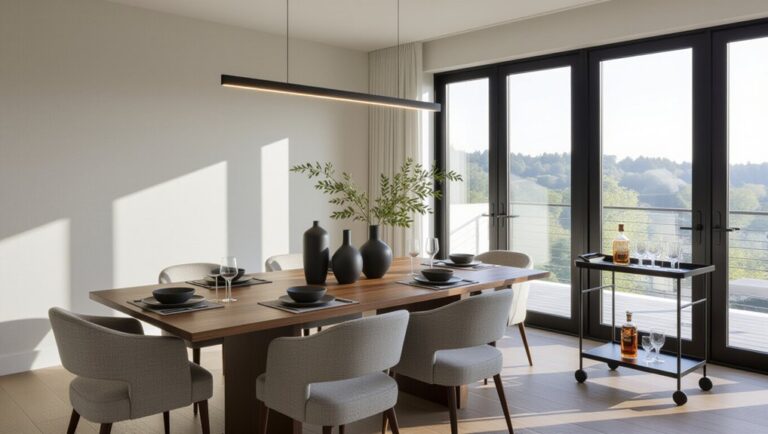 modern dining room makeover