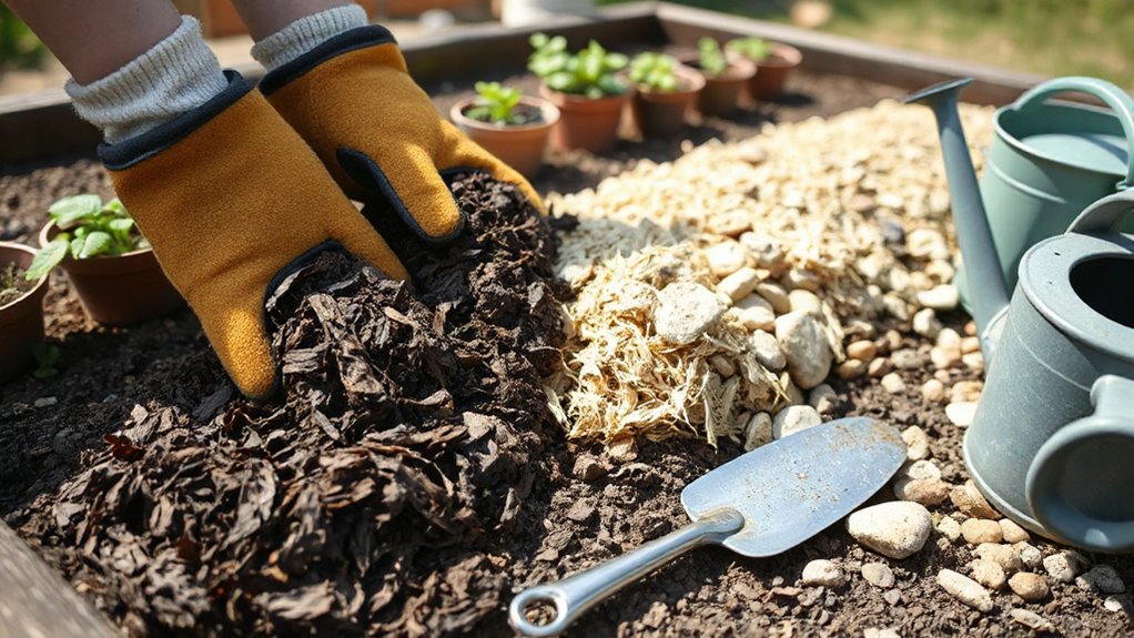 mulch purpose guides material choice