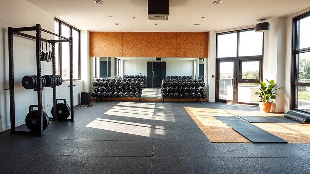 optimize gym space layout