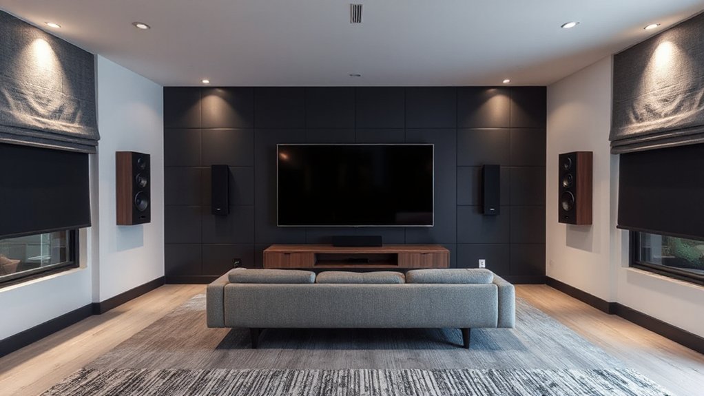 optimize room sound and sight