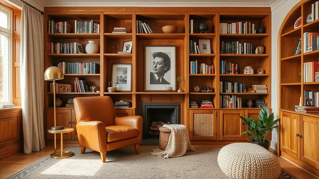 organized balanced minimalist shelves