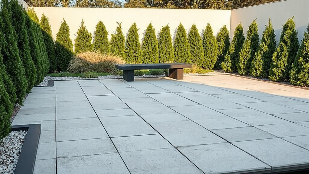 precise aligned paving installation