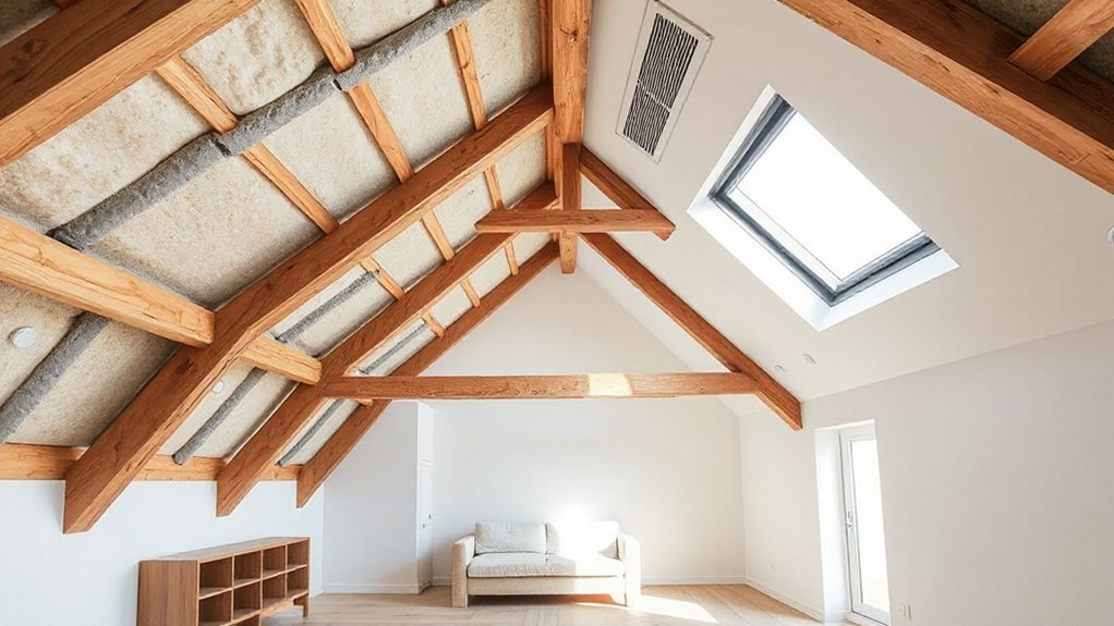 proper loft insulation and ventilation
