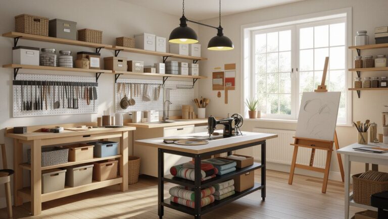 purposeful hobby room design