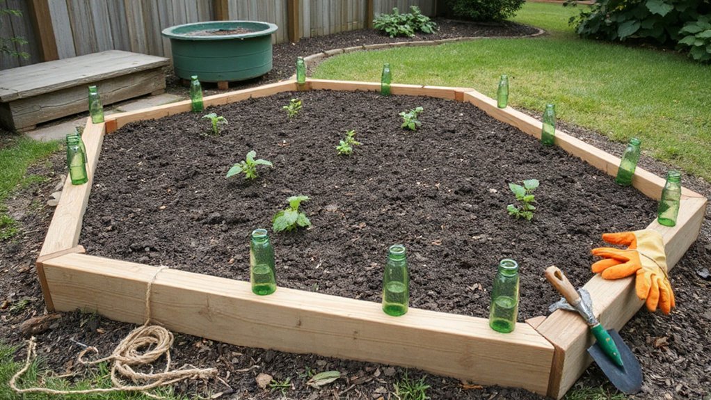 quick durable garden borders