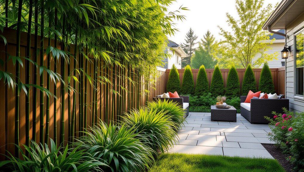 quick growing privacy plants