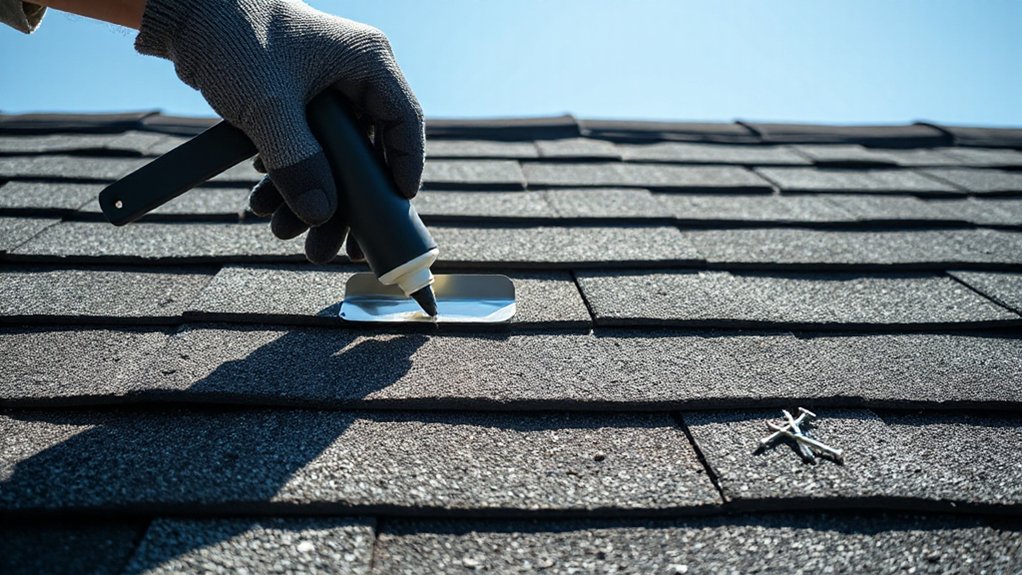 quick shingle edge repair