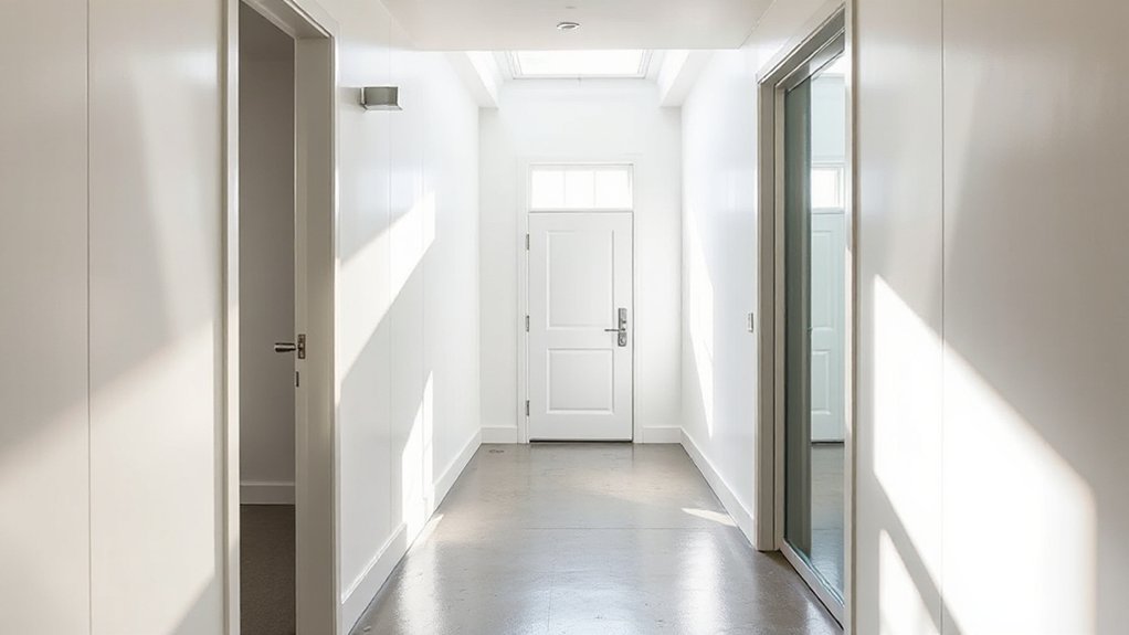 reflective surfaces enhance space