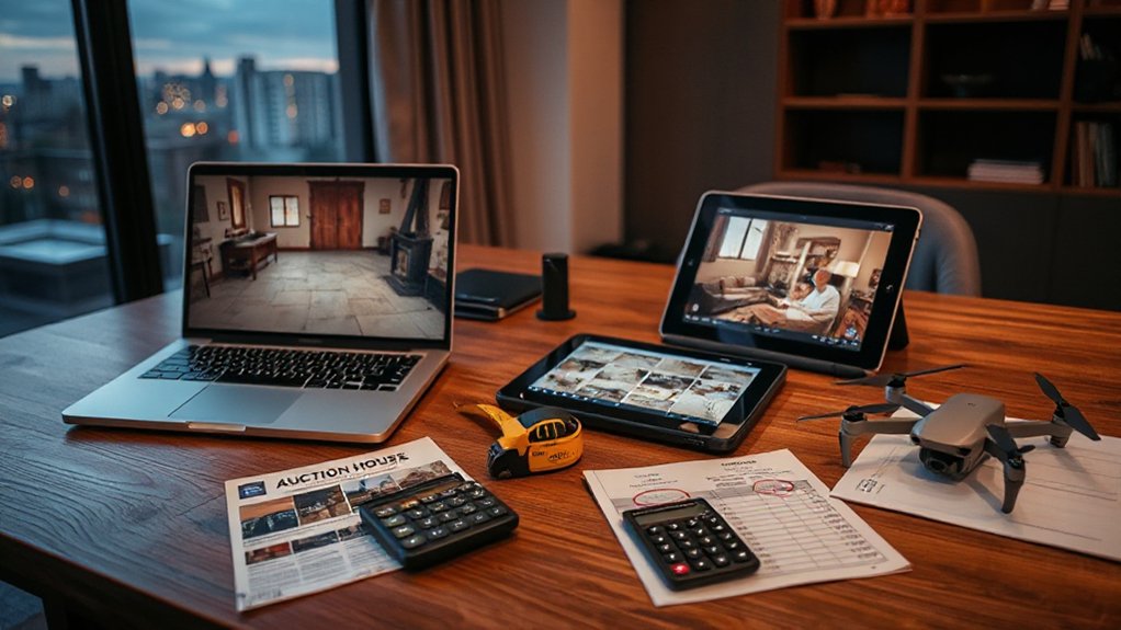 remote inspection and budgeting