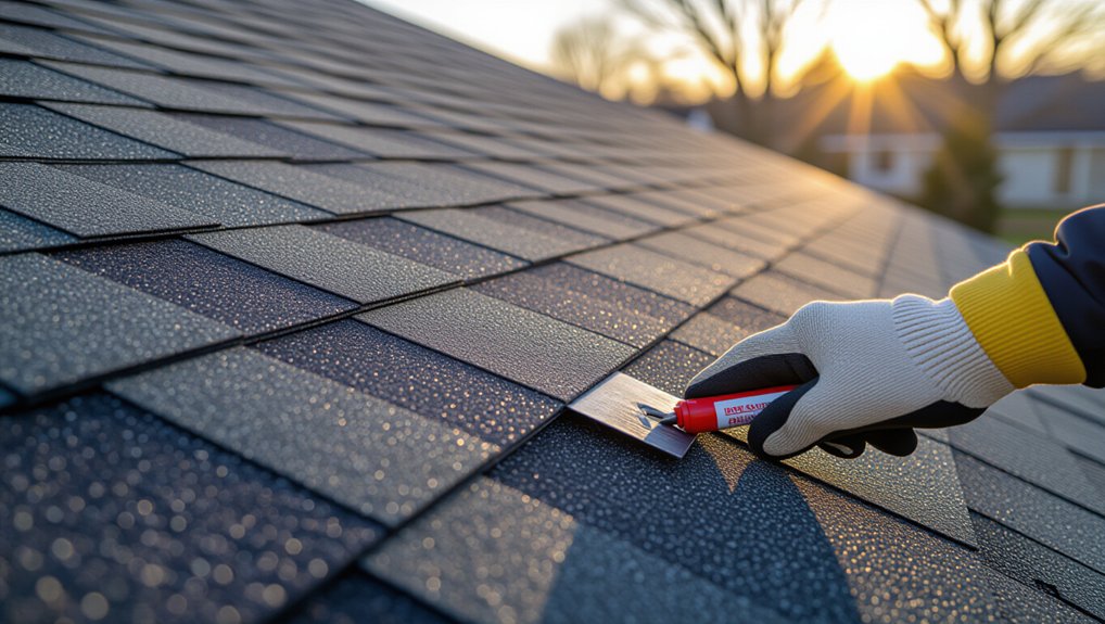 repairing wind damaged shingles