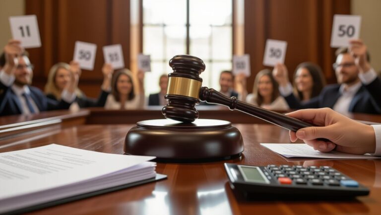 reserve prices at auctions