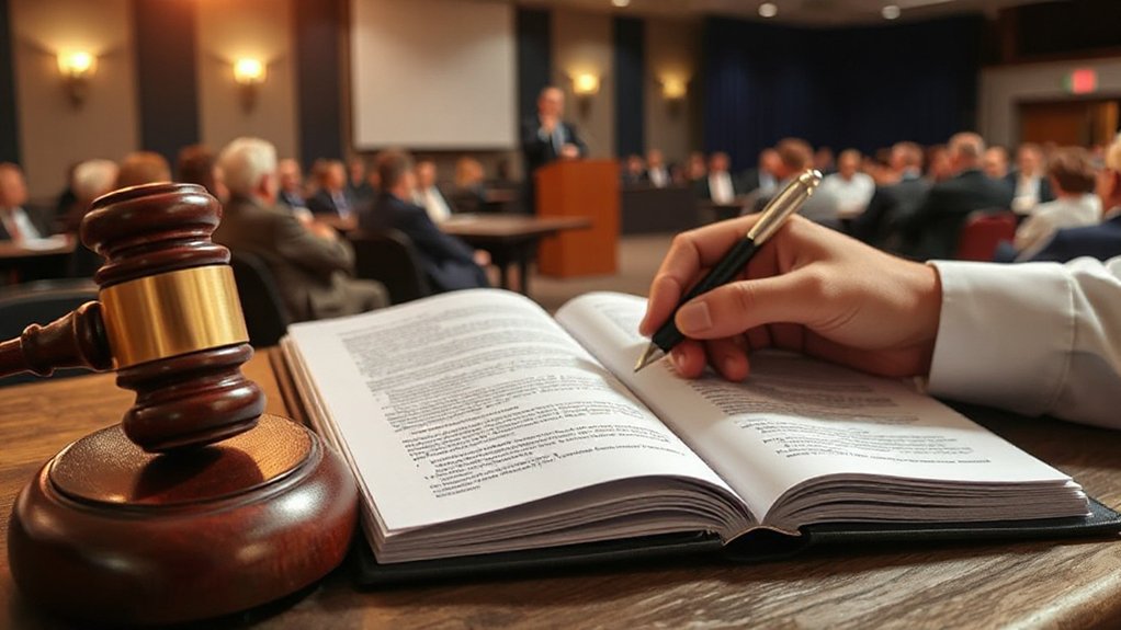 review auction legal documents