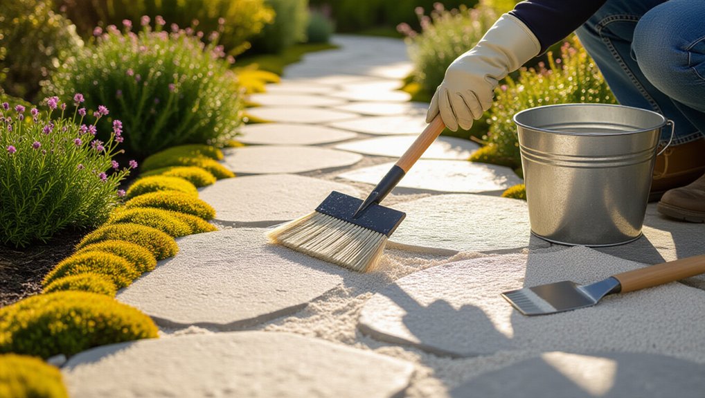 revitalize garden paths inexpensively