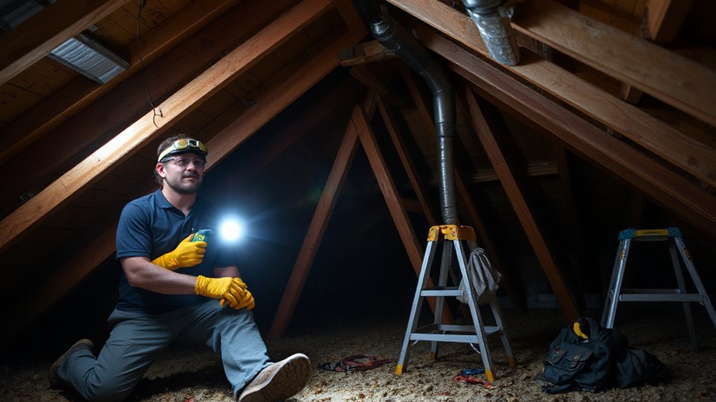 safe roof leak inspection