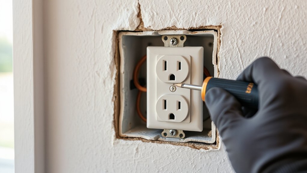 secure outlet verify safety
