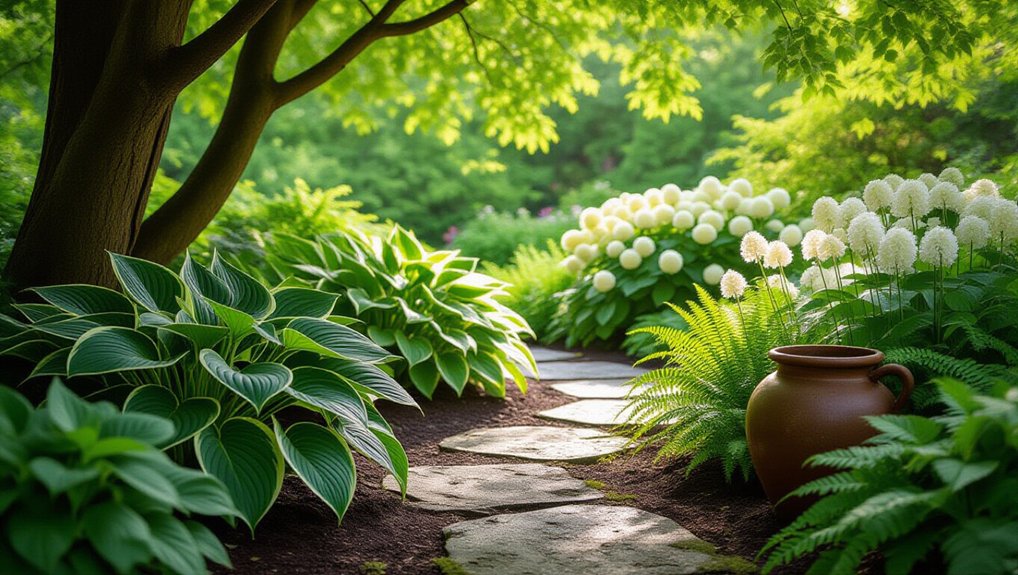 selecting shade loving garden plants