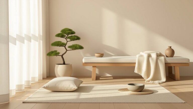 serene soft interior design