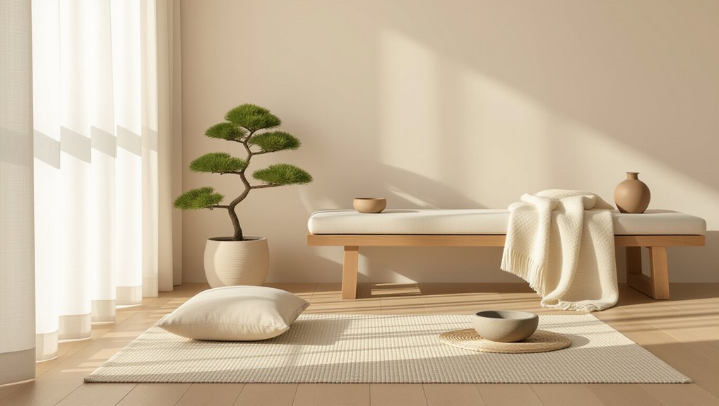 serene soft interior design