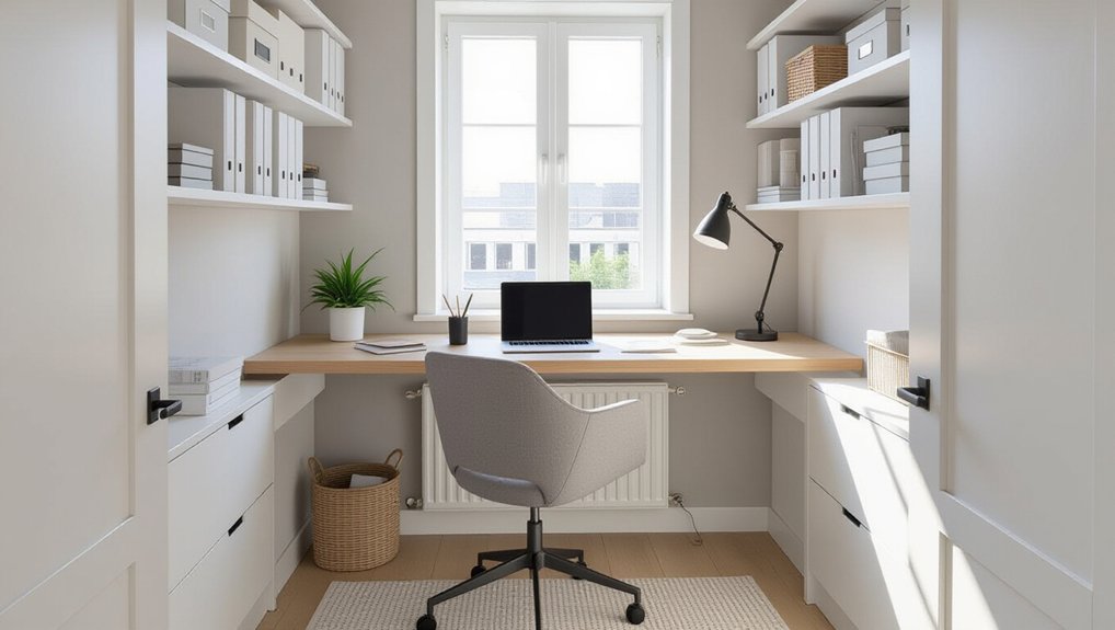 small space home office