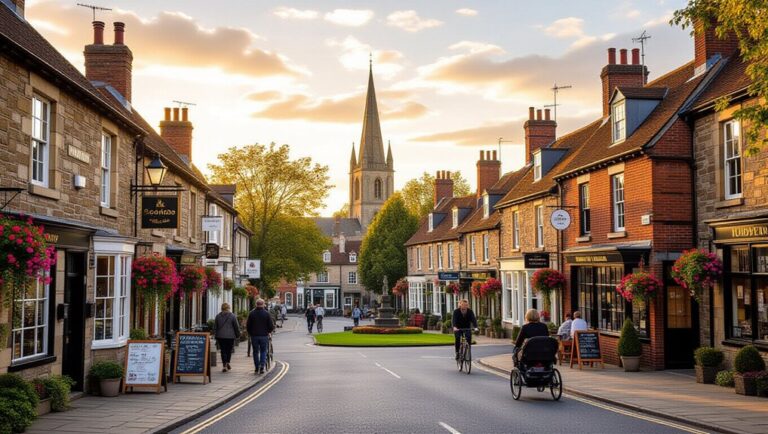 small uk towns with strong community