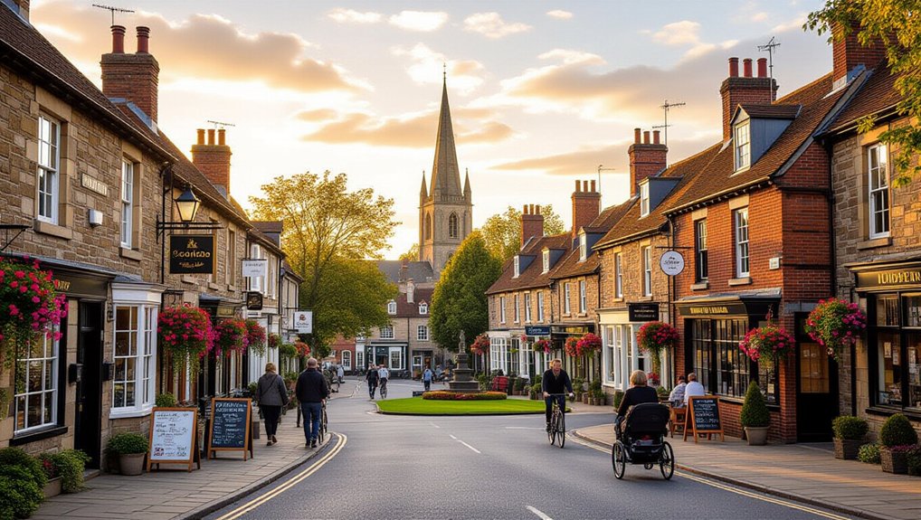 small uk towns with strong community